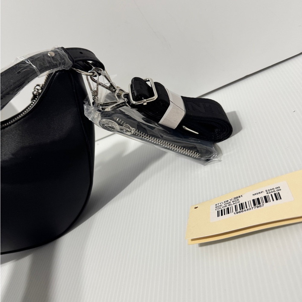 Nwt Black Halfmoon Bag - image 4